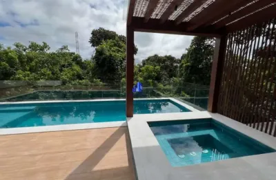 Casa à venda em alphaville ii salvador r$ 7.500.000,00 nova, casa 700 m², decorada, piscina com hidro aquecida, 5/4 sendo 4 suítes, banheira, terreno 780,00 m².