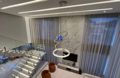 Casa à venda em alphaville 2 salvador r$ 7.950.000,00 decorada, porteira fechada, alto padrão, 4 suítes, suíte máster, banheira e closet, piscina