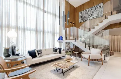 Casa à venda alphaville ii salvador r$ 5.800.000,00 armários, 5/4, suíte máster 40 m², piscina aquecida, ofurô, área gourmet, brinquedoteca!