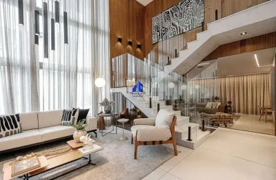 Casa à venda alphaville ii salvador r$ 5.800.000,00 armários, 5/4, suíte máster 40 m², piscina aquecida, ofurô, área gourmet, brinquedoteca!