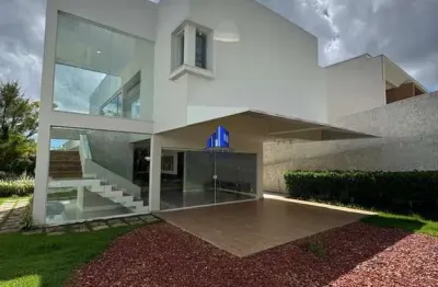 Casa à venda alphaville ii salvador r$ 2.890.000,00, armários, 4 suítes, terreno 500 m², casa 300 m², garagem fechada!