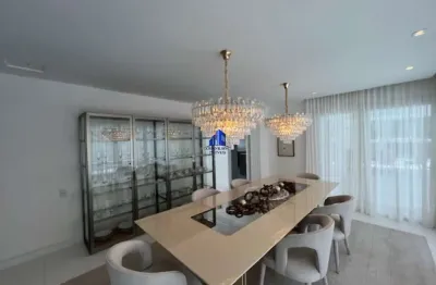 Casa à venda alphaville i salvador r$ 6.900.000,00, nova, decorada, porteira fechada, móveis novos, piscina, área gourmet, terraço, 5 suítes!