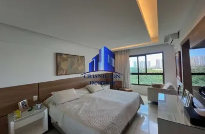 Apartamento à venda le parc 195 m², vista mar, r$ 2.810.000,00, andar alto, 4 suítes, 4 vagas soltas de garagem, decorado, armários, varanda gourmet!