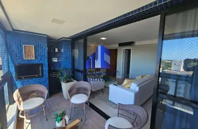 Apartamento à venda garden ville alphaville r$ 1.280.000,00, nascente, decorado, 3/4 sendo 1 suíte, armários, 2 vagas de garagem, dependência, 106 m²!