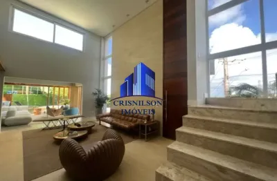 Casa à venda alphaville ii salvador r$ 5.000.000,00, porteira fechada, nova, 4 suítes, piscina grande com espaço gourmet, energia solar fotovoltaica!