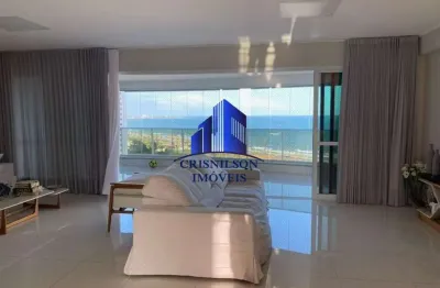 Apartamento à venda hemisphere 360 porteira fechada r$ 2.700.000,00, vista mar, 4 suítes, varanda gourmet, nascente, andar alto.