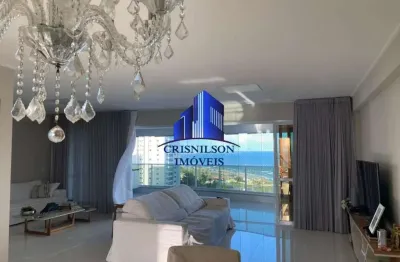 Apartamento à venda hemisphere 360 porteira fechada r$ 2.700.000,00, vista mar, 4 suítes, varanda gourmet, nascente, andar alto.