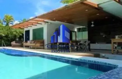 Casa à venda alphaville i salvador r$ 9.500.000,00, piscina, 3 espaços gourmet, 6 suítes, suíte máster com 100 m² 2 banheiros e closet!