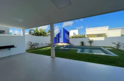 Casa à venda alphaville ii salvador r$ 4.250.000,00, nova, 4 suítes, piscina, garagem para 4 carros