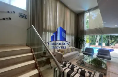 Casa à venda alphaville i salvador r$ 5.300.000,00, piscina, espaço gourmet, stúdio de música acústico, 4 suítes, suítes master com closet e hidro