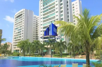 Apartamento le parc à venda r$ 2.870.000,00, vista mar, 4 suítes, 195 m², armários, varanda gourmet, depedência, 4 vagas soltas, depósito!