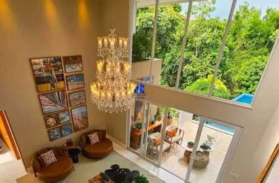 Casa à venda em alphavil ii salvador r$ 7.500.000,00 piscina, espaço gourmet, 4 suítes, casa 730 m², terreno 950 m², energia fotovoltaica