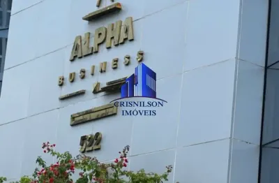 Salas comerciais à venda alpha business alphaville r$ 3.700.000,00, conjunto de 10 salas comerciais mobiliadas, área 404,00 m², 10 vagas de garagens!