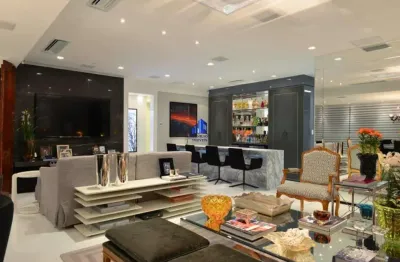 Apartamento à venda diamond porteira fechada r$ 2.650.000,00 andar alto,185 m², decorado, 3 suítes, varanda gourmet, armários bontempo, 3 garagens!