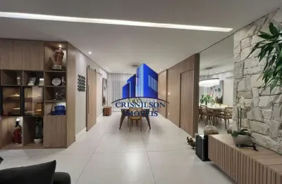 Apartamento à venda greenville lumno r$ 2.800.000,00 andar alto, decorado, 4 suítes, 4 vagas de garagem, varanda gourmet decorada!