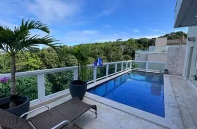 Casa à venda em alphaville ii salvador, r$ 4.800.000,00, decorada, 5 suítes, piscina com espaço gourmet, área construída 630 m², terreno 667 m²!