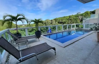 Casa à venda em alphaville ii salvador, r$ 4.800.000,00, decorada, 5 suítes, piscina com espaço gourmet, área construída 630 m², terreno 667 m²!