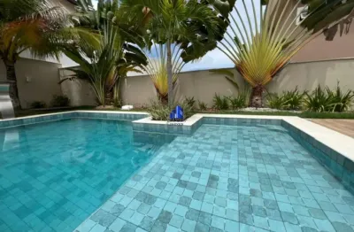 Casa à venda alphaville 2 salvador, r$ 3.500.000,00, piscina com espaço gourmet, jardim, 4 suítes sendo 1 suíte máster!