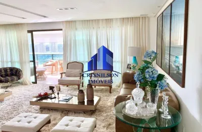 Apartamento le parc à venda 243,00 m², decorado, r$ 3.800.000,00, climatizado, 4 suítes, armários, 4 vagas de garagem, dependência, despensa, depósito