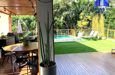 Casa à venda alphaville i salvador, maravilhosa, moderna, r$ 4.700.000,00 piscina aquecida, 4 suítes, vista deslumbrante!