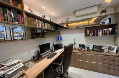 Apartamento à venda le parc r$ 2.450.000,00, 3 suítes, escritório, armários, 3 garagens, dependência!