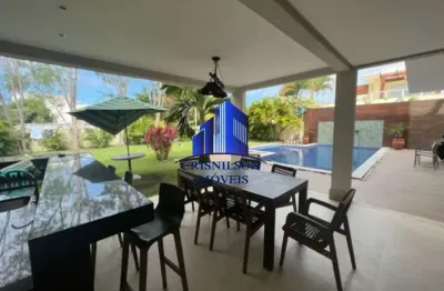 Casa à venda condomínio reserva buscaville r$ 4.800.000,00, piscina, decorada, armários, 5 suítes, 980 m² área de terreno