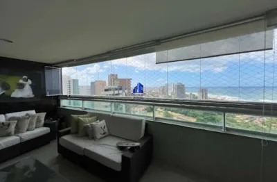 Apartamento à venda vista reale, patamares, r$ 1.990.000,00, vista mar, nascente, andar alto, 4 suítes!