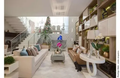 Alphaville ii salvador casa à venda r$ 5.500.000,00, porteira fechada, energia fotovoltaica, 600 m² de área construída, piscina, espaço gourmet!