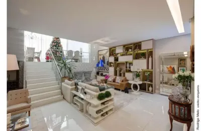 Alphaville ii salvador casa à venda r$ 5.500.000,00, porteira fechada, energia fotovoltaica, 600 m² de área construída, piscina, espaço gourmet!