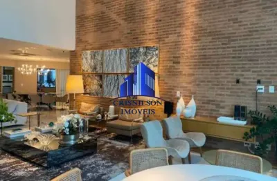 Apartamento à venda villaggio panamby, porteira fechada, 4 suítes, decorado, 280 m², r$ 3.750.000,00!