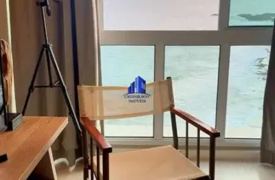 Apartamento cobertura à venda costa españa, r$ 2.350.000,00, vista mar, piscina, 2 suítes, decoradíssimo, porteira fechada!