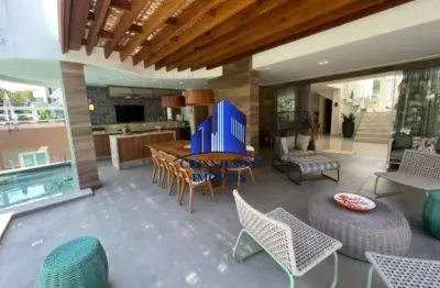 Casa alphaville salvador i r$ 7.800.000,00, projeto moderno, decorada, 7 suítes, piscina espaço gourmet, energia fotovoltaica!