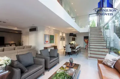 Casa para venda alphaville salvador i, moderna, 450 m² construída, r$ 4.600.000,00, projeto sidney quintela!