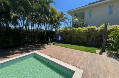 Casa à venda alphaville ii salvador r$ 3.200.000,00 oportunidade, piscina, área gourmet,  4 suítes, closet, garagem fechada para 04 carros, terreno 530 m², casa 300 m².