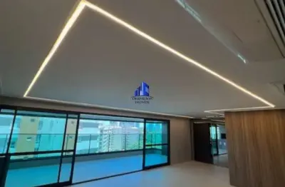 Mansão bellagio apartamneto à venda r$ 3.490.000,00, armários novos, 4 suítes, closet, varanda gourmet, 203 m², 4 vagas de garagem!