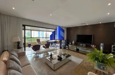 Apartamento à venda caminho das árvores mansão villa são vicente r$ 1.900.000,00, nascente, 196m², varanda, 4 suítes, armários!