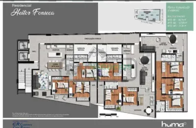 Apartamento para venda em juiz de fora, santa helena, 3 dormitórios, 1 suíte, 3 banheiros, 2 vagas