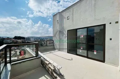 Cobertura para venda em juiz de fora, jardim glória, 4 dormitórios, 4 suítes, 5 banheiros, 3 vagas