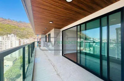 Cobertura para venda em juiz de fora, santa helena, 4 dormitórios, 2 suítes, 4 banheiros, 2 vagas