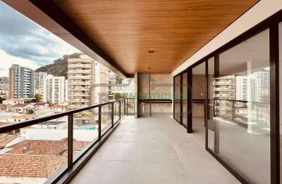 Apartamento para venda em juiz de fora, centro, 4 dormitórios, 4 suítes, 5 banheiros, 3 vagas