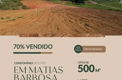 Terreno à venda no Centro, Matias Barbosa 