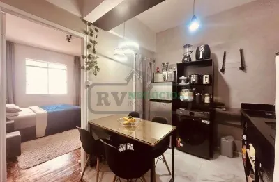 Apartamento para venda em juiz de fora, centro, 2 dormitórios, 1 banheiro