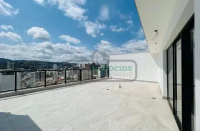 Cobertura para venda em juiz de fora, santa helena, 5 dormitórios, 4 suítes, 5 banheiros, 3 vagas