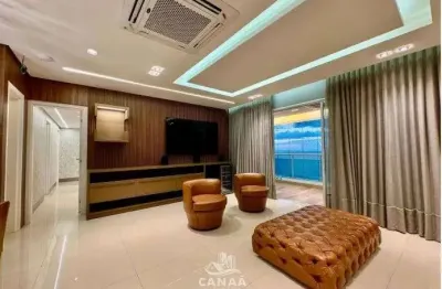 Apartamento de alto padrão à venda em ponta d'areia - 3 suítes - vista mar