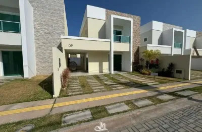 Casa duplex em condomínio à venda no araçagy - praia do meio - 3 suítes