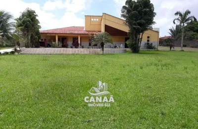 Chácara à venda próximo ao parque vitória - casa com 4 suítes - 15.000m²
