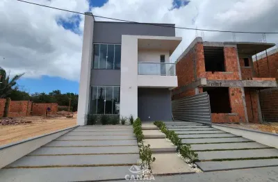 Casas duplex à vendas no araçagy - cond. fernando de noronha - 3 quartos