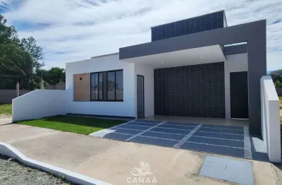 Casas moderna em condomínio à venda no araçagy - 3 quartos - piso no porcelanato