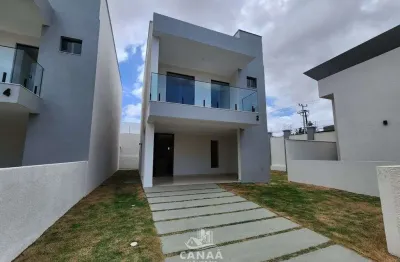 Casa duplex à venda em olho d'agua - cond. san martin - 3 suítes - próx. a praia