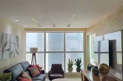 Apartamento a venda em ponta do farol - 82m² - 3 quartos - vista mar - mobiliado